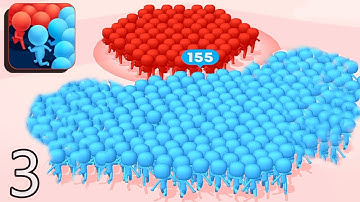 Count Masters Game - Part 3 - Max Level Gameplay Walkthrough (iOS, Android)