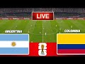 E football  gameplay: Argentina vs Columbia (3-1)