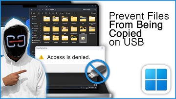 Prevent Files From Being COPIED on USB! [Read-Only]