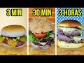 3 Min vs. 30 Min vs. 3 Horas Burger ¿Cual eliges tu?
