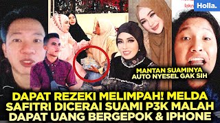 Download Lagu DAPAT REZEKI MELIMPAH! MELDA SAFITRI DICERAI SUAMI P3K MALAH DAPAT UANG BERGEPOK \u0026 IPHONE MP3 Download Lagu DAPAT REZEKI MELIMPAH! MELDA SAFITRI DICERAI SUAMI P3K MALAH DAPAT UANG BERGEPOK \u0026 IPHONE MP3