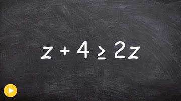 Solving and graphing an inequality with variables on both sides