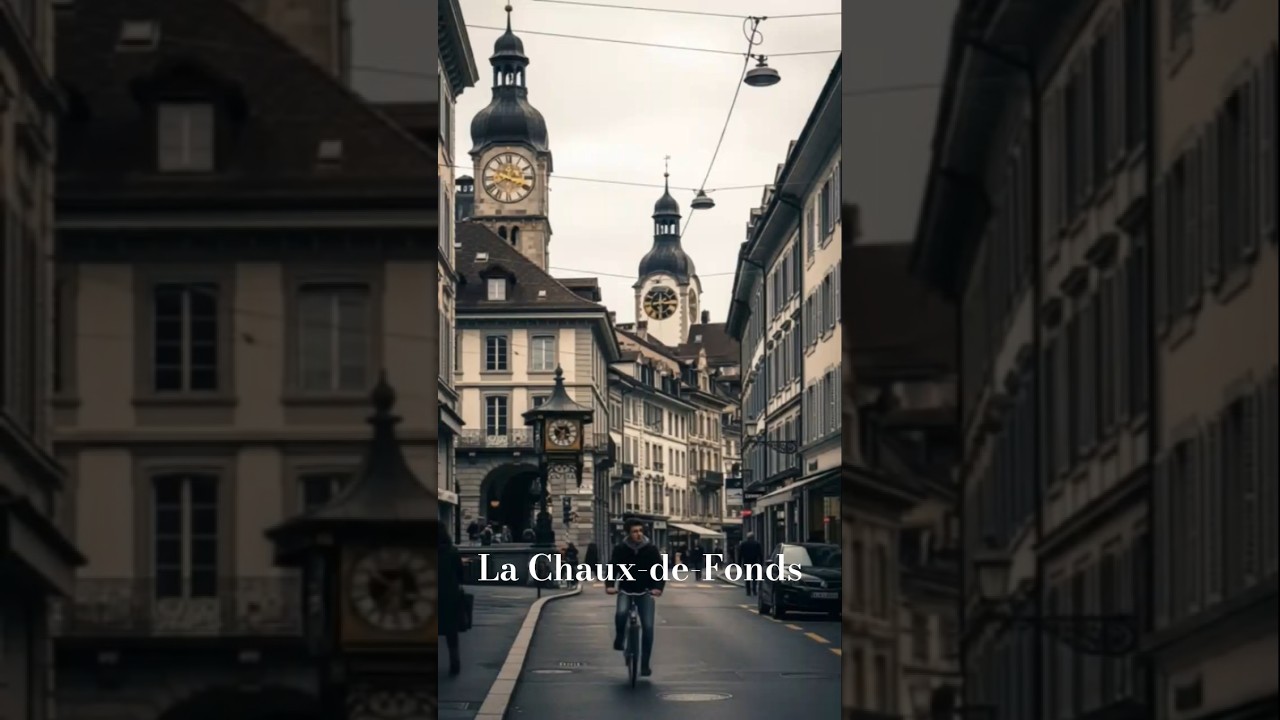 La Chaux-de-Fonds 🇨🇭 | Timeless Watchmaking Heritage City | 4K Travel Vlog