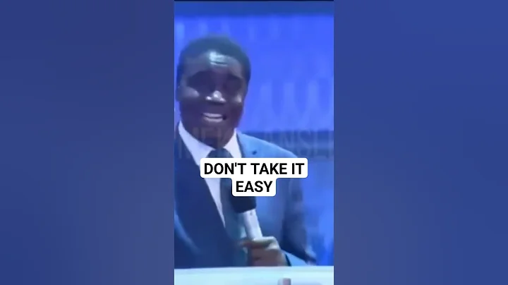 DON'T TAKE IT EASY - BISHOP DAVID ABIOYE