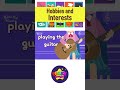 Kids vocabulary - Hobbies and Interests- What do you like doing? - Learn English for kids #shorts