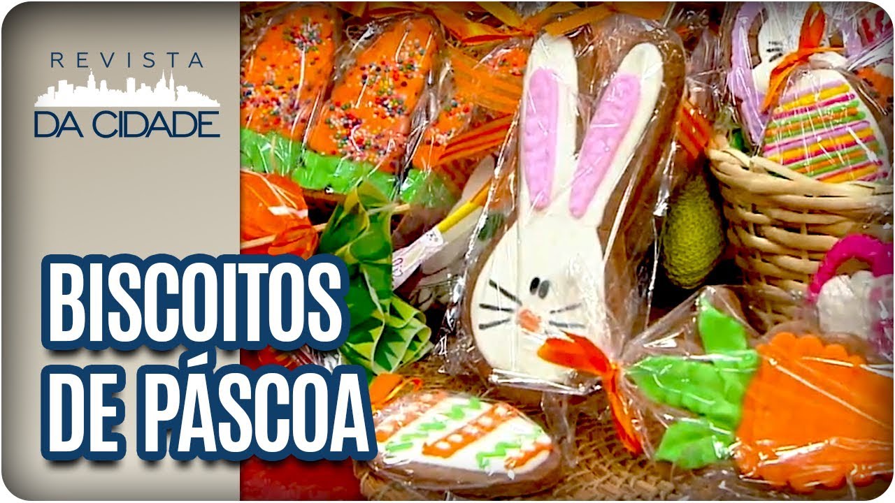 Faça e Venda: Receita de Biscoitos Decorados para a Páscoa - Revista da Cidade (06/03/18)