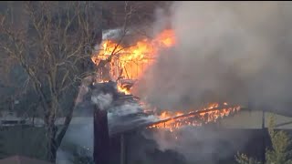 Dozens of residents displaced in Indiana apartment fire