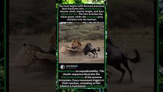 Savanna Chaos: Predator, Prey &amp; The Unexpected Hero  #NatureIsMetal #AnimalBehavior