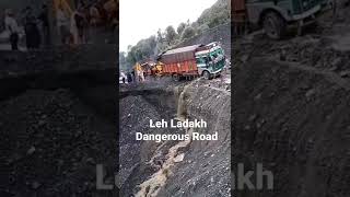 Dangerous Road of Leh Ladakh region #shorts #leh #lehladakh2022 #shorts #himachal #trending #danger