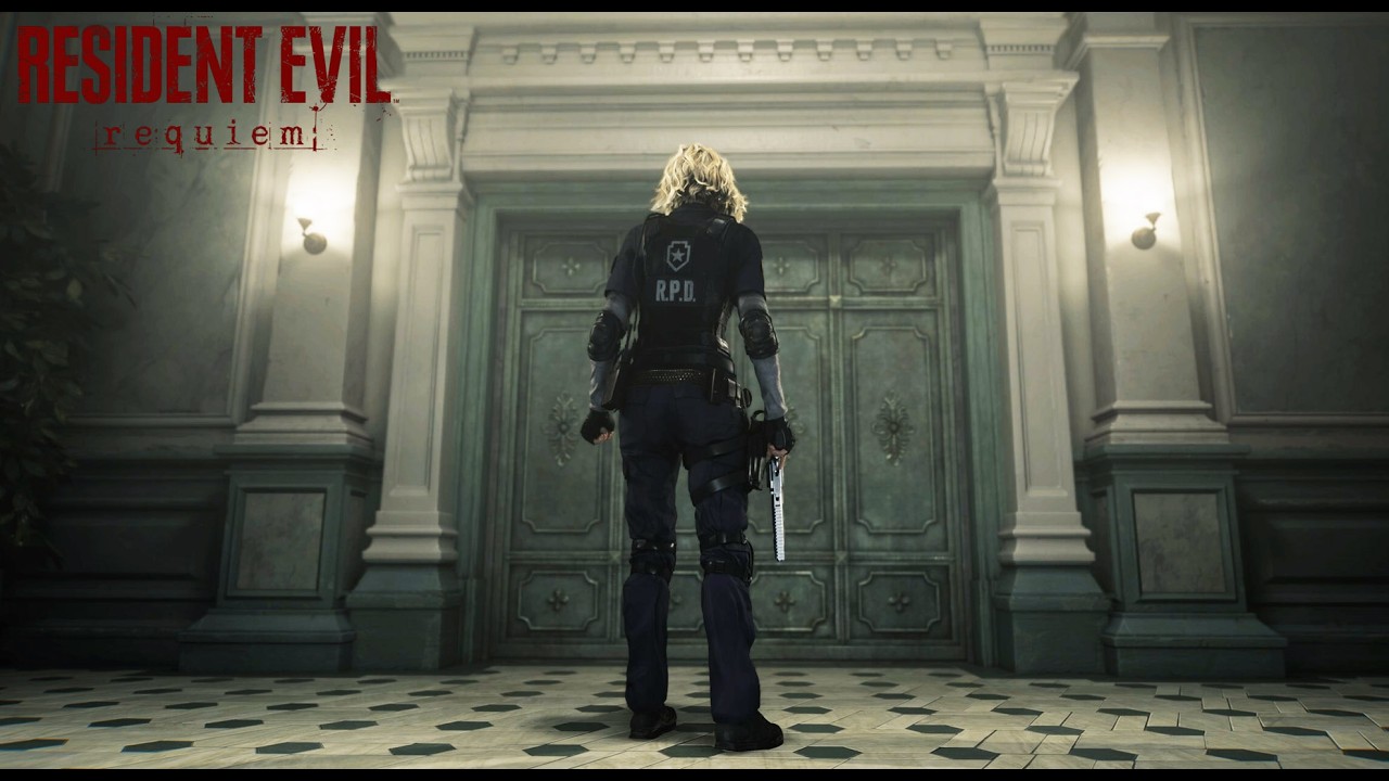 Requim Rpd Grace (RPD Outfit Mod) 2K - Resident Evil Requiem No HUD Gameplay - YouTube