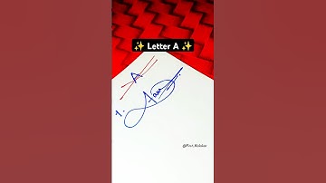 "Is This the Best Signature for the Letter 