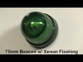 Werma 75mm beacon with xenon flash from automationdirect