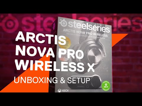 Arctis Nova Pro Wireless X Unboxing and Setup