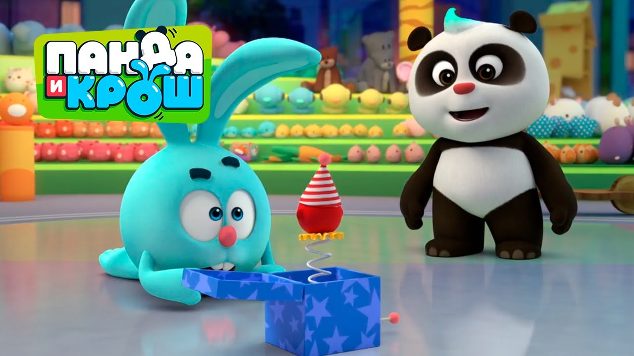 Панда и Крош - Торопыжка | ПРЕМЬЕРА 2021 | Мультики для детей - YouTube