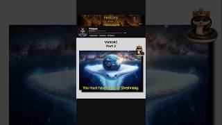 The Story of Vasuki Part 2 🐍 #vasuki #hindumythology #trinayaneditzz