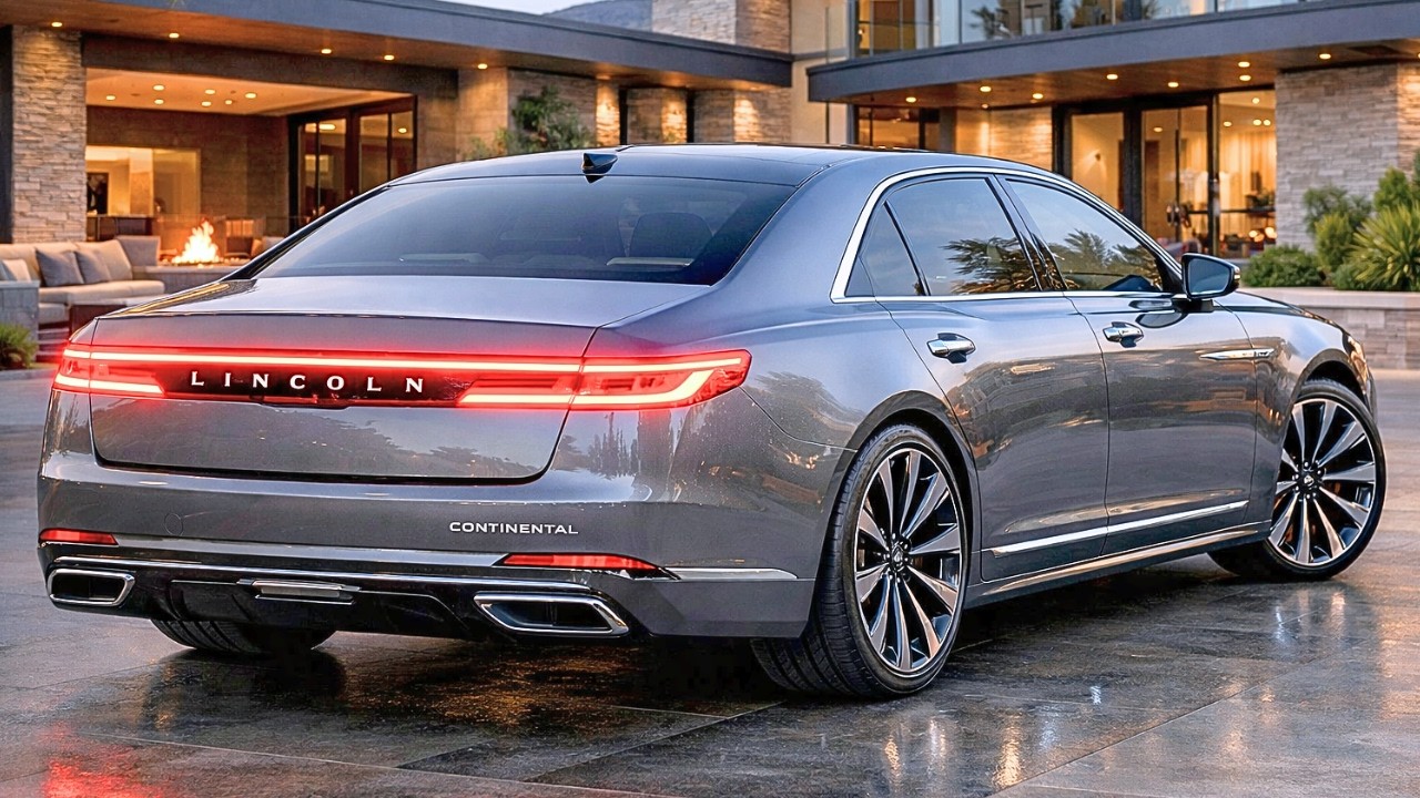 This Is the 2027 Lincoln Continental – A Stunning Comeback! - YouTube