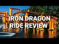 CEDAR POINT IRON DRAGON ROLLERCOASTER REVIEW