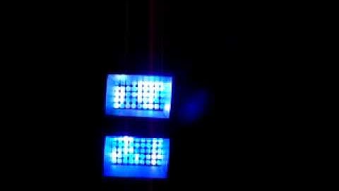 R2-D2 front Logic Display test