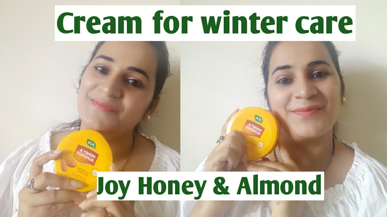 JOY HONEY & ALMOND nourishing cream review My lyf my home my style
