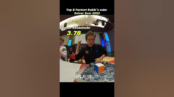 Fastest Rubik's Cube Solve 2023 Top 8 | Best Record #shorts #viralvideo #rubikscube #fastest
