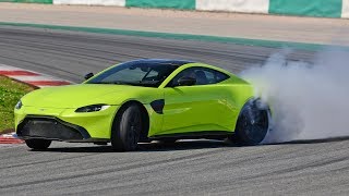 2021 Aston V8 Vantage test drive