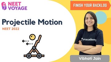 Finish Your Backlog | Projectile Motion | NEET 2022 | Physics | NEET Voyage | Vibhati Jain