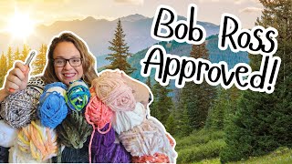 Crochet Like Bob Ross by Combining Yarns for Unique Crochet Plushies!