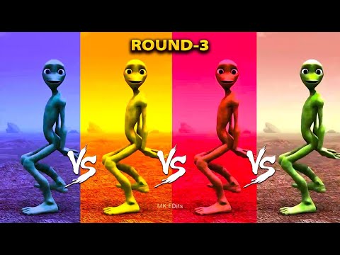 Alien dance VS Funny alien VS Dame tu cosita VS Funny alien dance VS Green alien dance VS Dance