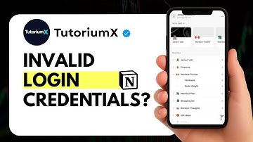 How to Fix Notion “Invalid Login Credentials” Error (2025)