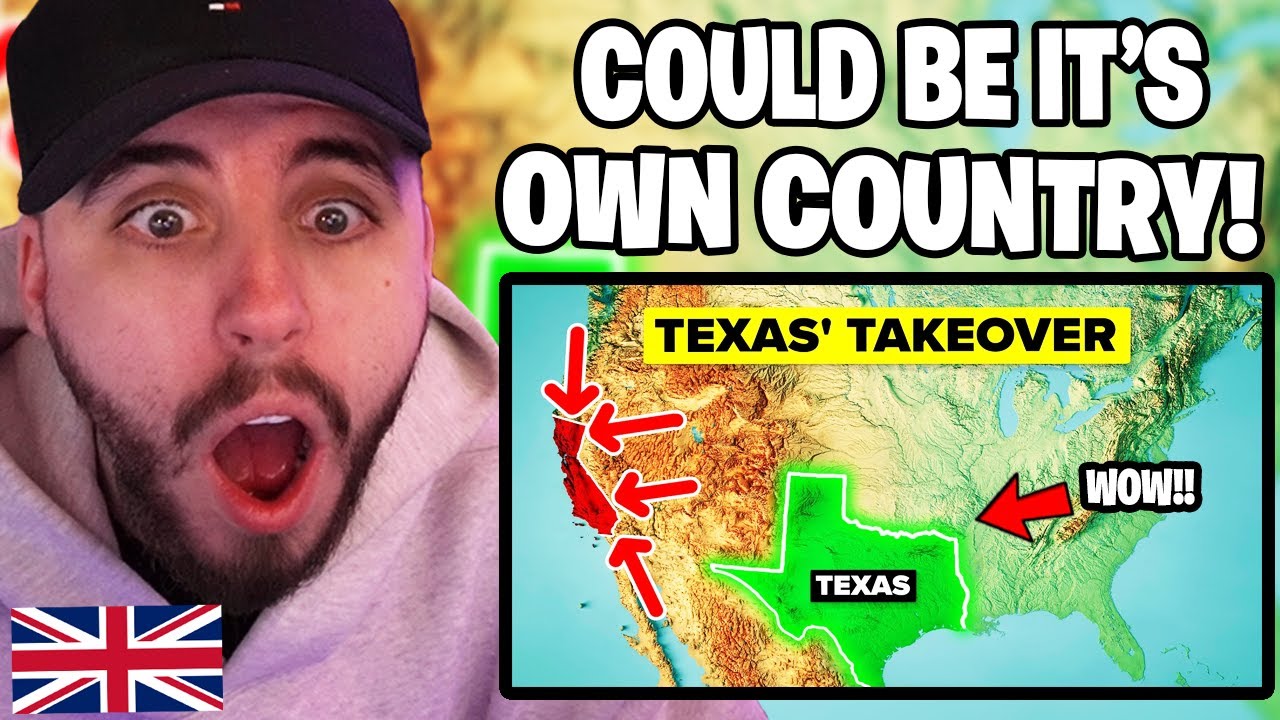Brit Reacts to Why Texas is Becoming THE Most Powerful State - YouTube