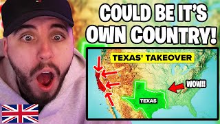 Brit Reacts to Why Texas is Becoming THE Most Powerful State