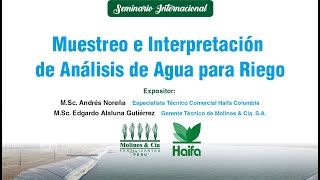 Muestreo E Interpretación De Análisis Agua Para Riego