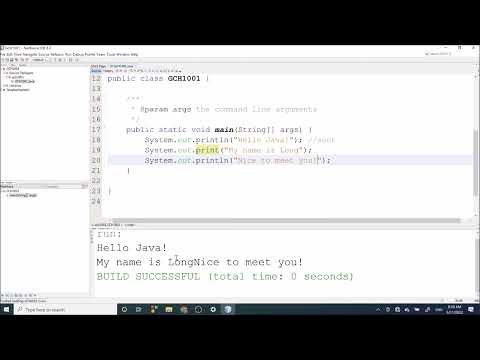 Java-GCH1001: Buổi 1.