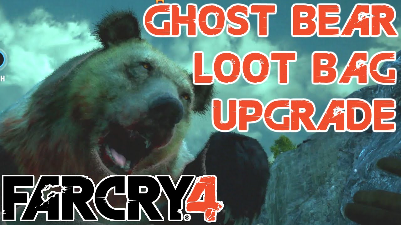 Ghost Bear Loot Bag Upgrade Two Approaches Kyrat Fashion Week