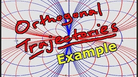 Orthogonal Trajectories Example