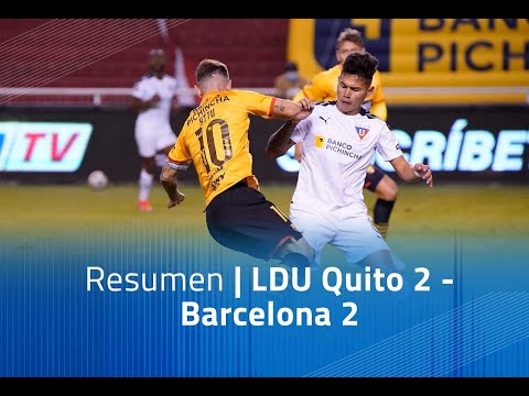 LDU Quito Barcelona SC Goals And Highlights