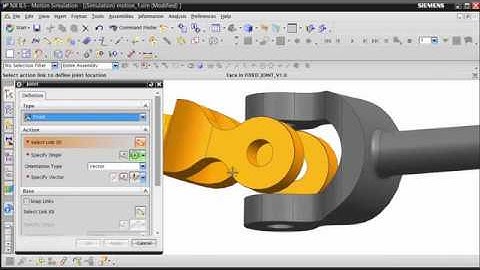 NX: Motion Simulation | Fixed Joint