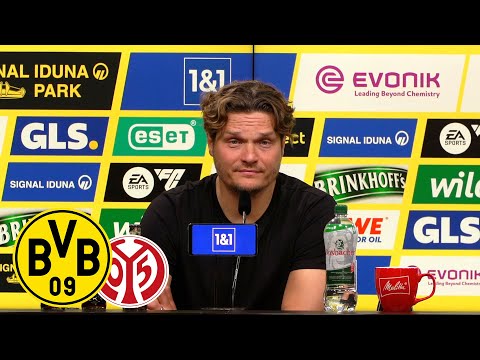 "So hart kann unser Sport sein!" | PK mit Edin Terzic | BVB - 1. FSV Mainz 05