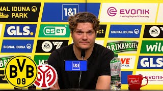&quot;So hart kann unser Sport sein!&quot; | PK mit Edin Terzic | BVB - 1. FSV Mainz 05
