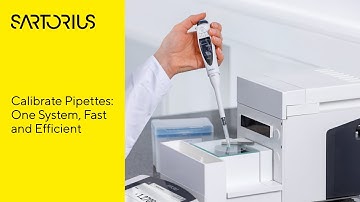 One Balance to Calibrate 95% of All Single Channel Pipettes