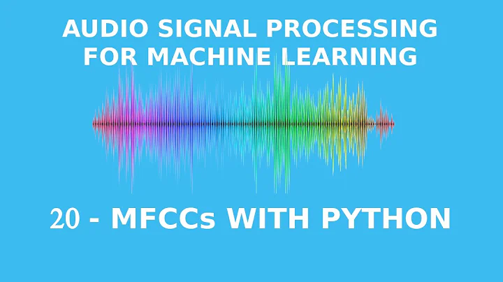 Extracting Mel-Frequency Cepstral Coefficients with Python