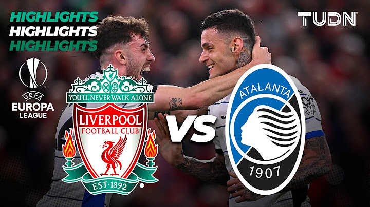 HIGHLIGHTS | Liverpool 0-3 Atalanta | UEFA Europa League 2023/24 - 4tos | TUDN