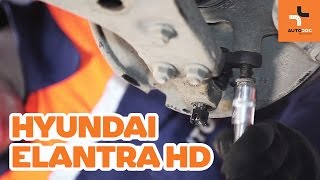 Come cambiare Testina Braccio Oscillante Hyundai Elantra 3 - video tutorial