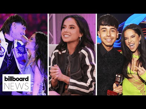 Becky G Opens Up About Collaborating with Peso Pluma & Ivan Cornejo | Billboard News