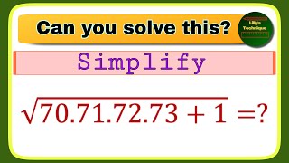 Nice Math Simplification Problem | You should be able to solve this !! #olympiad #maths