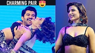 Vijay Deverakonda Romantic Dance With Samantha Kushi Musical Concert Daily Culture