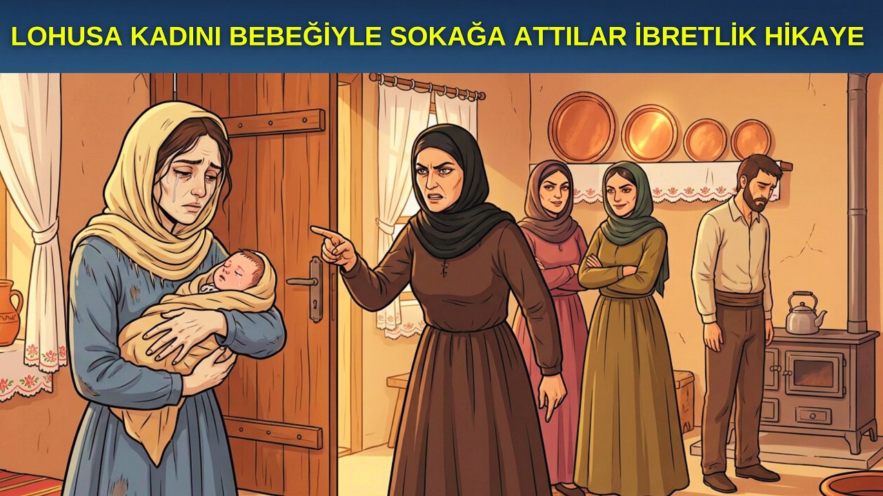 Lohusa Kadını Bebeğiyle Dışarı Attılar... Mihrinaz'ın İbretlik Sonu