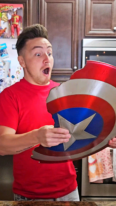 I BOUGHT CAPTAIN AMERICA'S ENDGAME SHIELD?!? #shorts 💪🏻🇺🇲