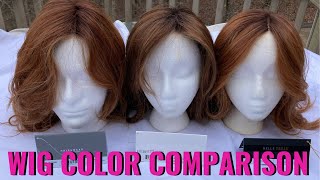 3 Red Wig Colors Compared | RAQUEL WELCH, JON RENAU And BELLE TRESS WIGS