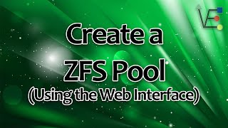 How to Create a ZFS Pool Using the Web Interface screenshot 3